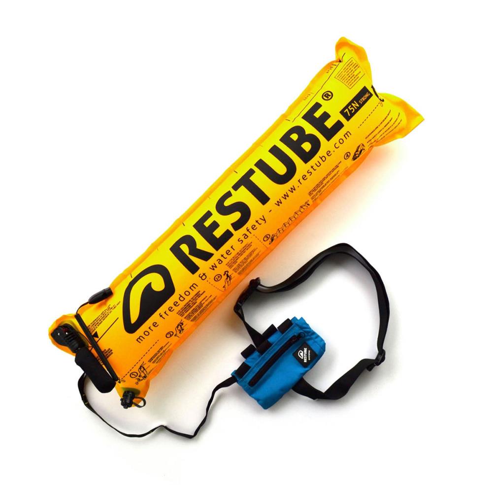 Restube Extreme Inflatable Buoyancy Belt - Black Lime Extra Image 1